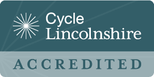 Accredited Cycling Lincolnshire badge